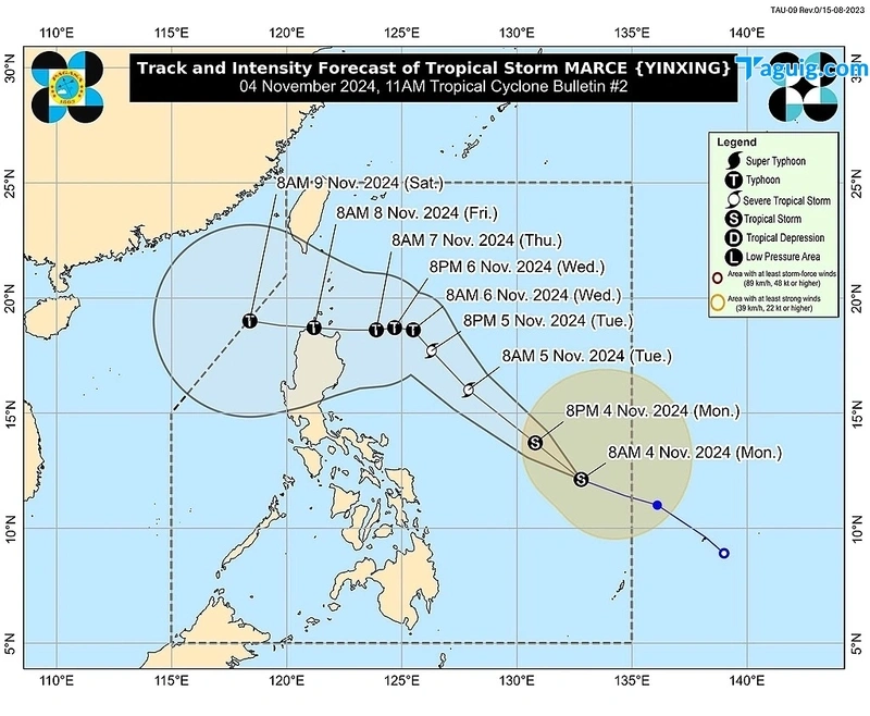 Typhoon Marce May Make Landfall on Babuyan Islands or Mainland Northern